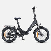 Electric Bike ENGWE L20 3.0 BOOST - Motor 250W Battery 48V13.5AH 20 Inch Hydraulic Brakes TUV Certification - Black